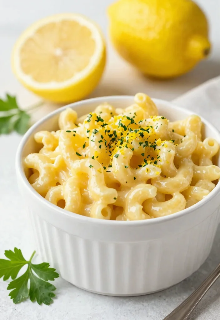 17 Cup Mac and Cheese Recipes for One - 8. Mac and Cheese with a Twist of Lemon 1
