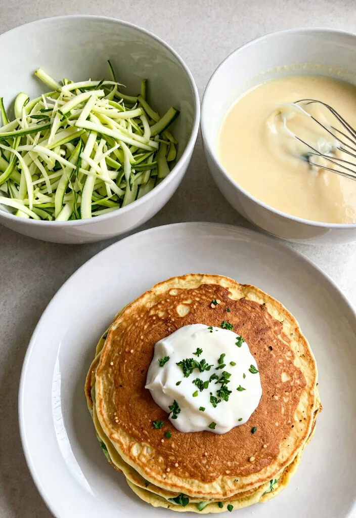 17 Easy Pancake Recipes With Only 3 Simple Ingredients - 11. Zucchini Pancakes 1