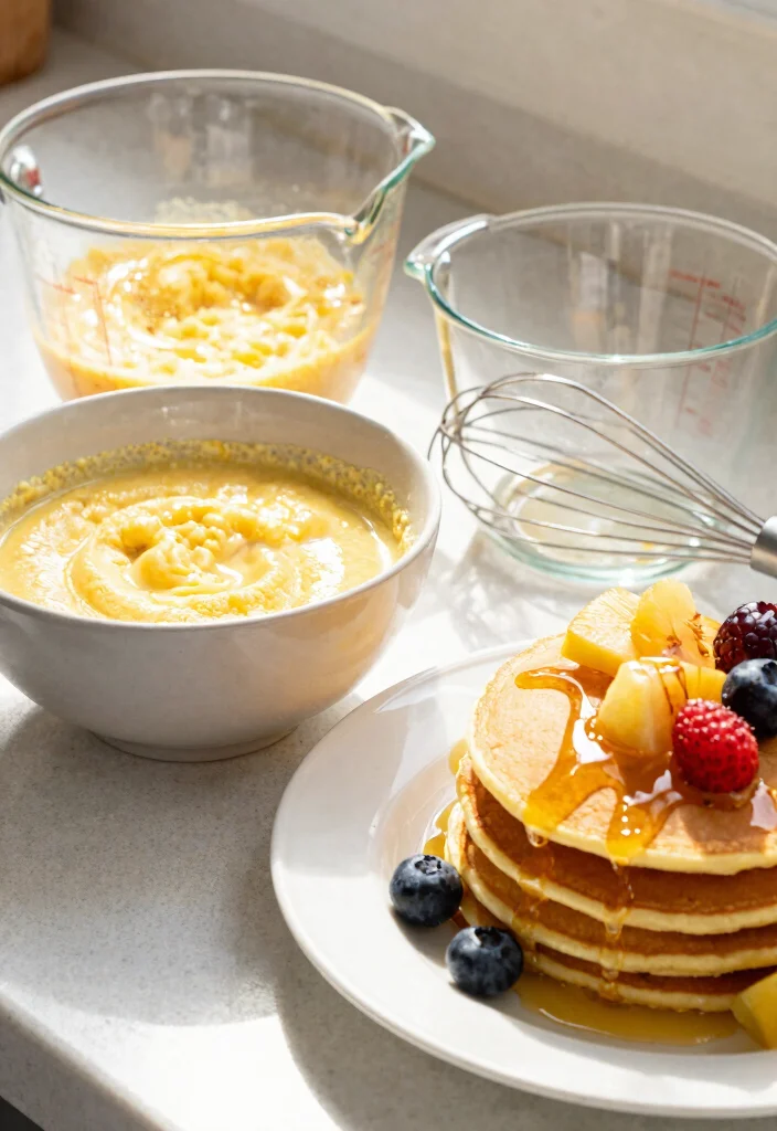 17 Easy Pancake Recipes With Only 3 Simple Ingredients - 14. Cornmeal Pancakes 1