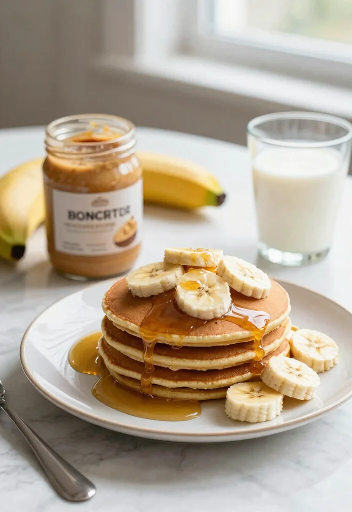 17 Easy Pancake Recipes With Only 3 Simple Ingredients - 3. Peanut Butter Pancakes 1