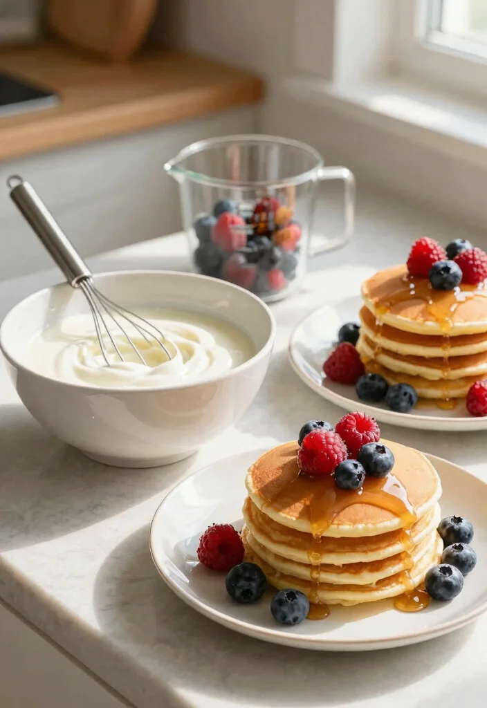 17 Easy Pancake Recipes With Only 3 Simple Ingredients - 4. Yogurt Pancakes 1