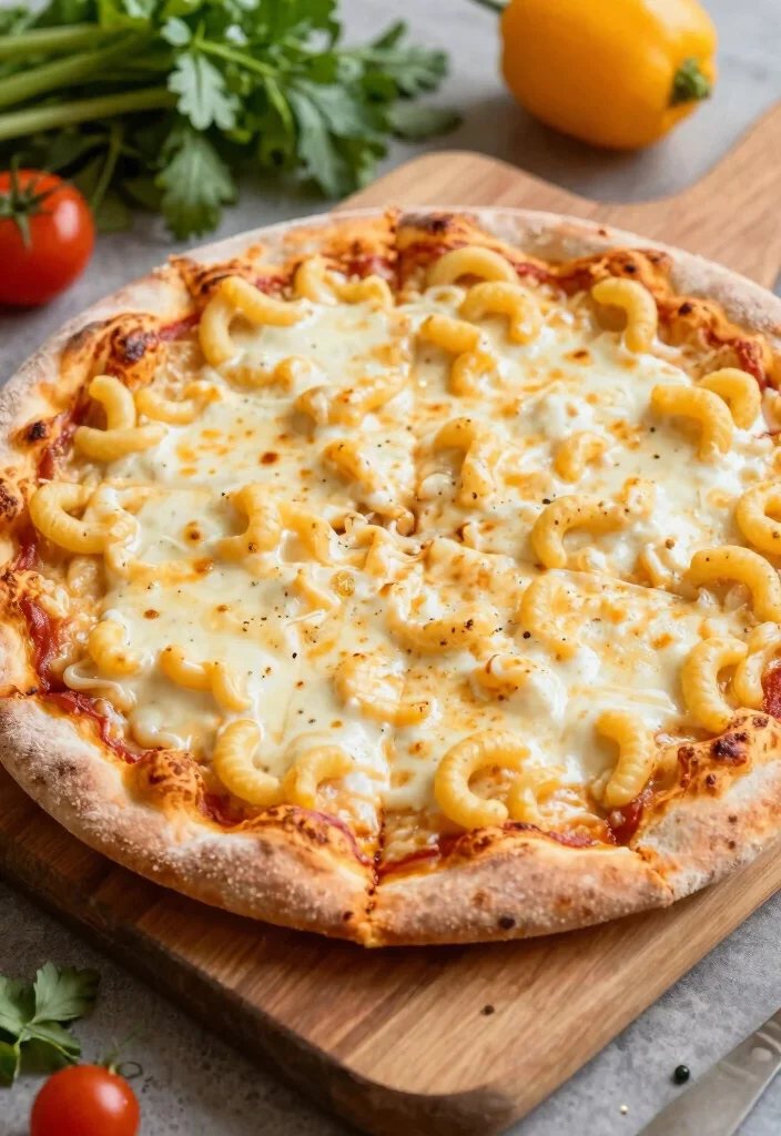 17 Gluten Free Mac and Cheese Recipes for Kids - 10. Mac and Cheese Pizza 1