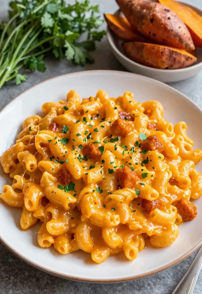 17 Gluten Free Mac and Cheese Recipes for Kids - 17. Mac and Cheese with Sweet Potatoes 1