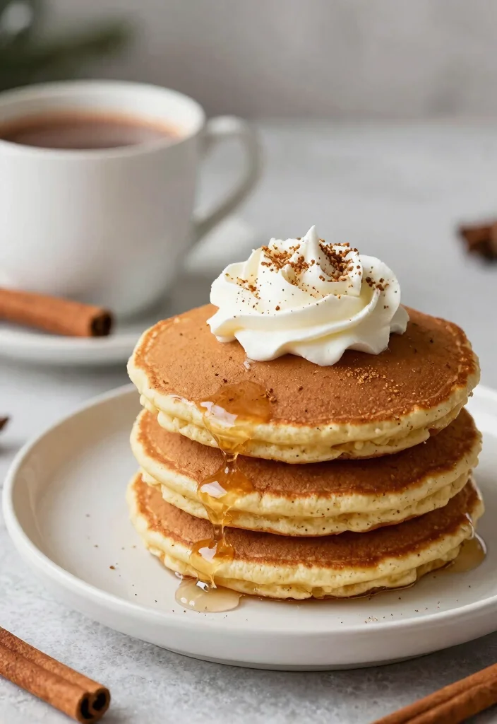 17 High Protein Pancake Recipes for Muscle Building Breakfasts - 16. Gingerbread Protein Pancakes 1