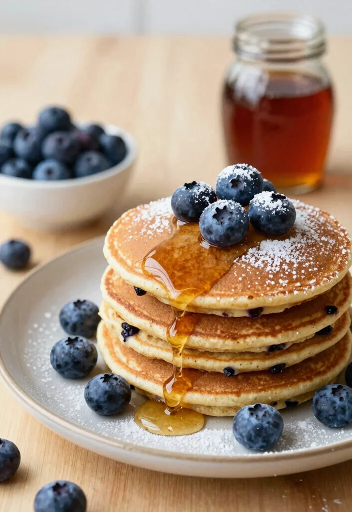 17 High Protein Pancake Recipes for Muscle Building Breakfasts - 3. Blueberry Quinoa Pancakes 1