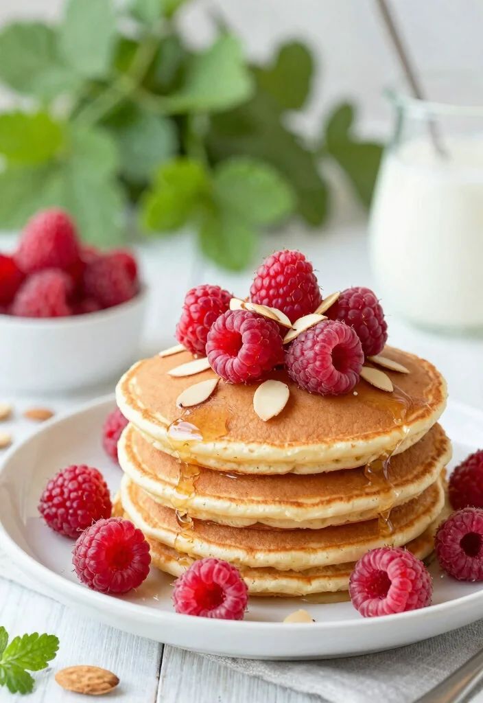 17 Homemade Pancake Mix Recipes for Quick and Perfect Pancakes - 17. Raspberry Almond Pancake Mix 1