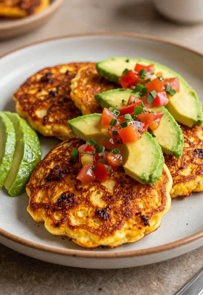 17 Keto Pancake Recipes for Low Carb, High Flavor Breakfasts - 17. Spicy Chorizo and Cheese Pancakes 1