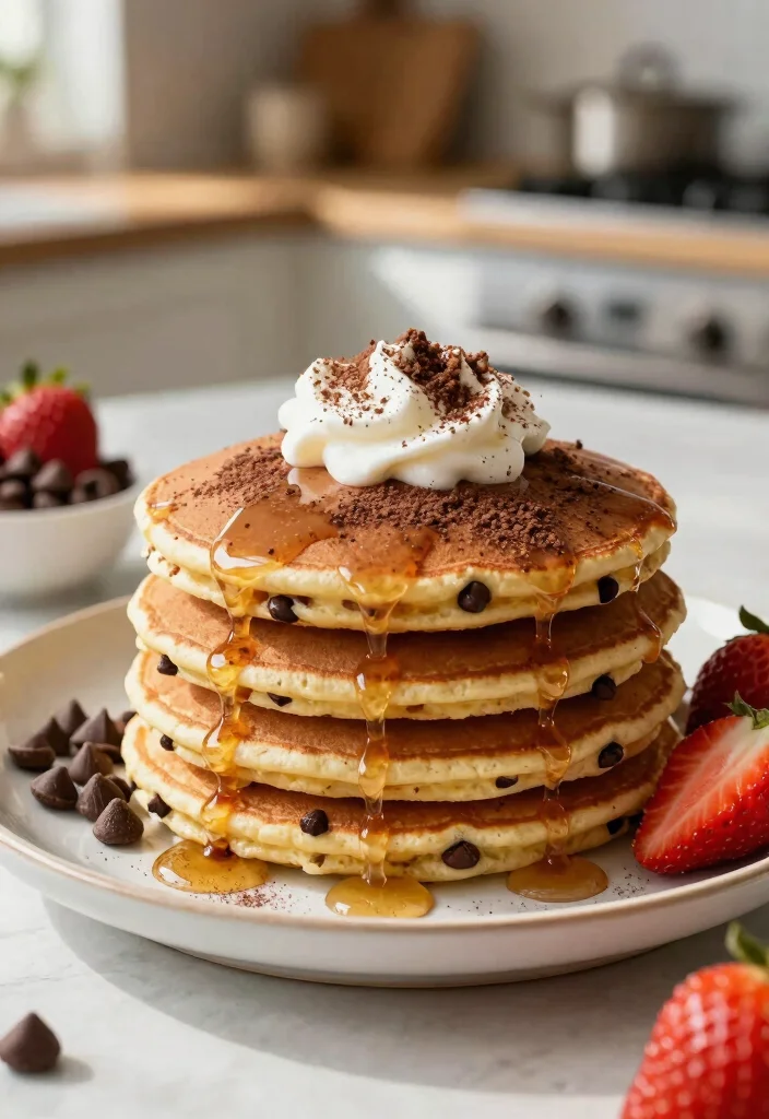 17 Keto Pancake Recipes for Low Carb, High Flavor Breakfasts - 3. Chocolate Chip Keto Pancakes 1