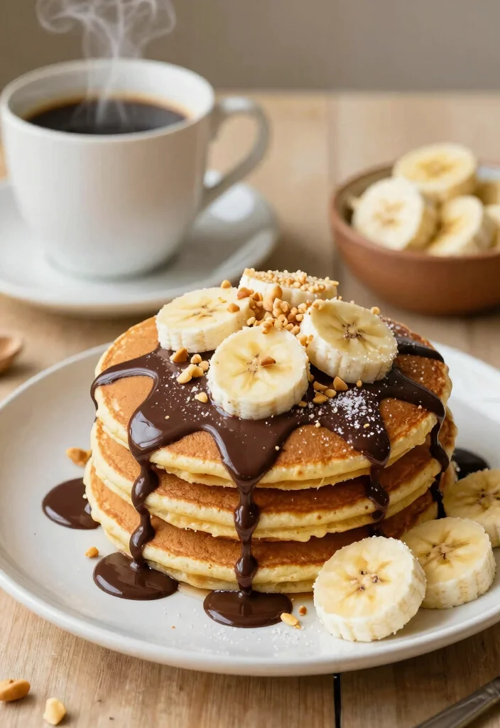 17 Keto Pancake Recipes for Low Carb, High Flavor Breakfasts - 7. Peanut Butter Banana Pancakes 1