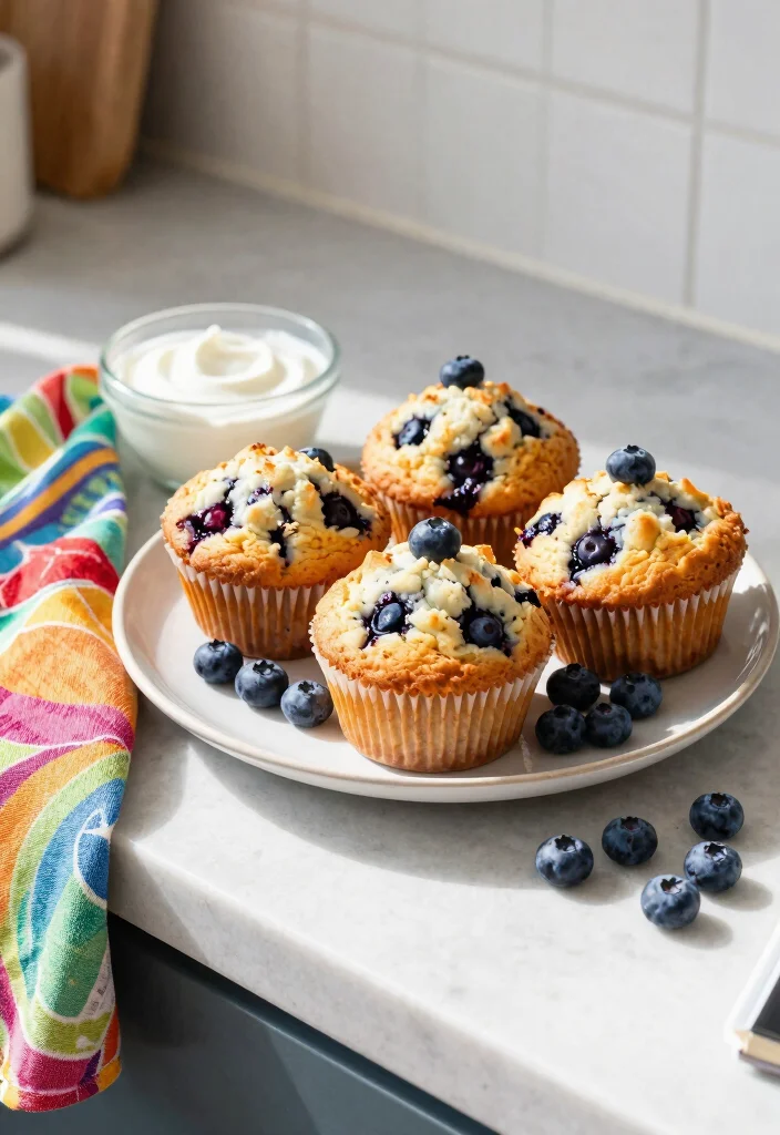 17 Kodiak Pancake Muffin Recipes for Protein Packed Treats - 3. Blueberry Kodiak Muffins 1
