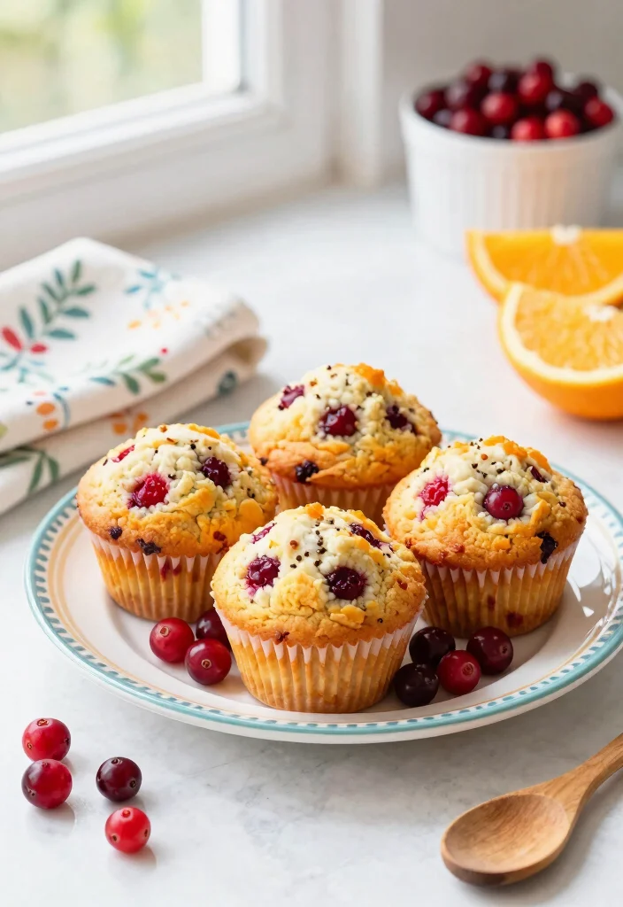 17 Kodiak Pancake Muffin Recipes for Protein Packed Treats - 8. Cranberry Orange Kodiak Muffins 1