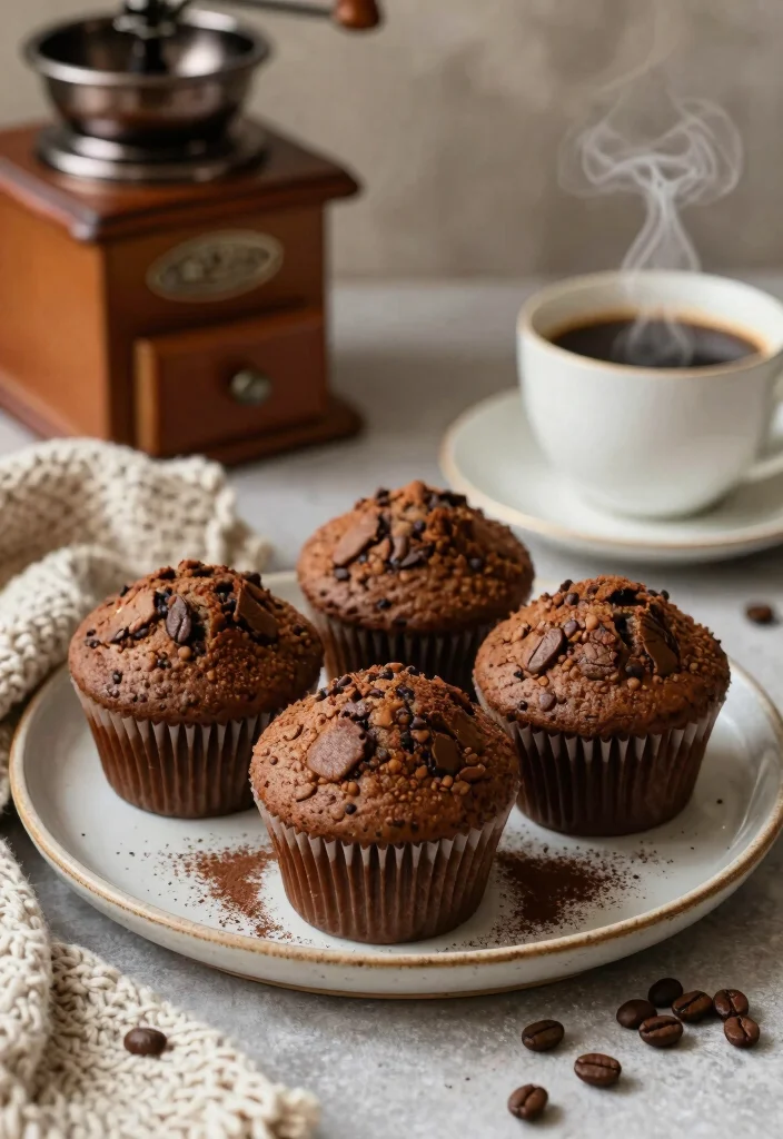 17 Kodiak Pancake Muffin Recipes for Protein Packed Treats - 9. Mocha Kodiak Muffins 1