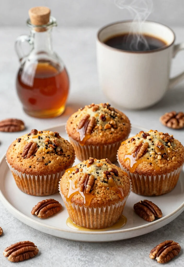 17 Muffins Made From Pancake Mix for Quick and Easy Baking - 10. Maple Pecan Pancake Mix Muffins 1