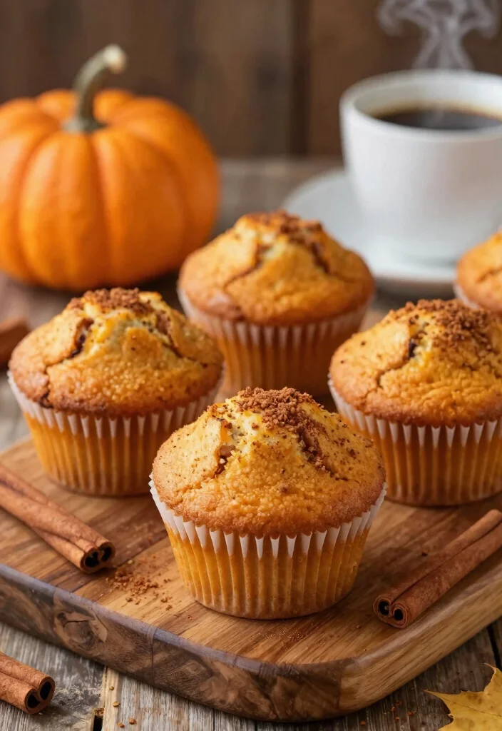 17 Muffins Made From Pancake Mix for Quick and Easy Baking - 4. Pumpkin Spice Pancake Mix Muffins 1