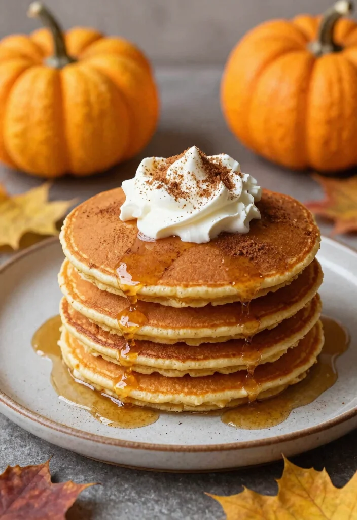 17 Pancake Recipes for One That Are Quick and No Waste - 12. Pumpkin Spice Pancakes 1