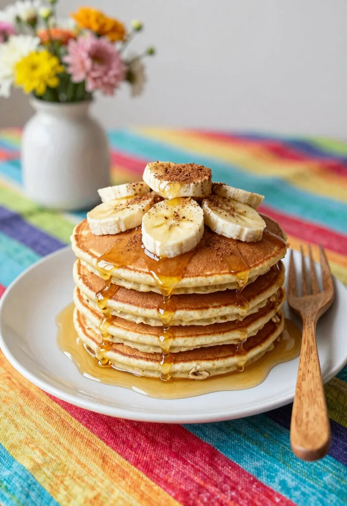 17 Pancake Recipes for One That Are Quick and No Waste - 2. Banana Oat Pancakes 1