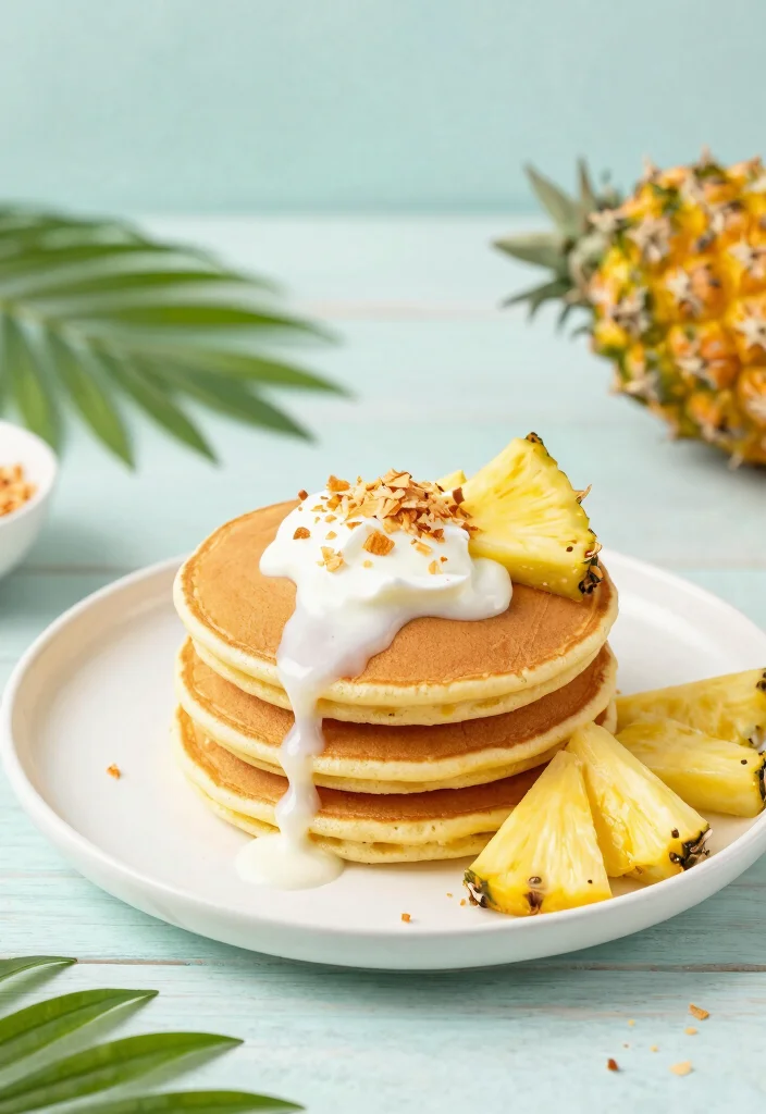 17 Pancake Recipes for One That Are Quick and No Waste - 3. Fluffy Coconut Pancakes 1