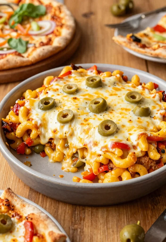 17 Taco Mac and Cheese Casserole Recipes You Need to Try - 10. Taco Mac and Cheese Pizza Casserole 1