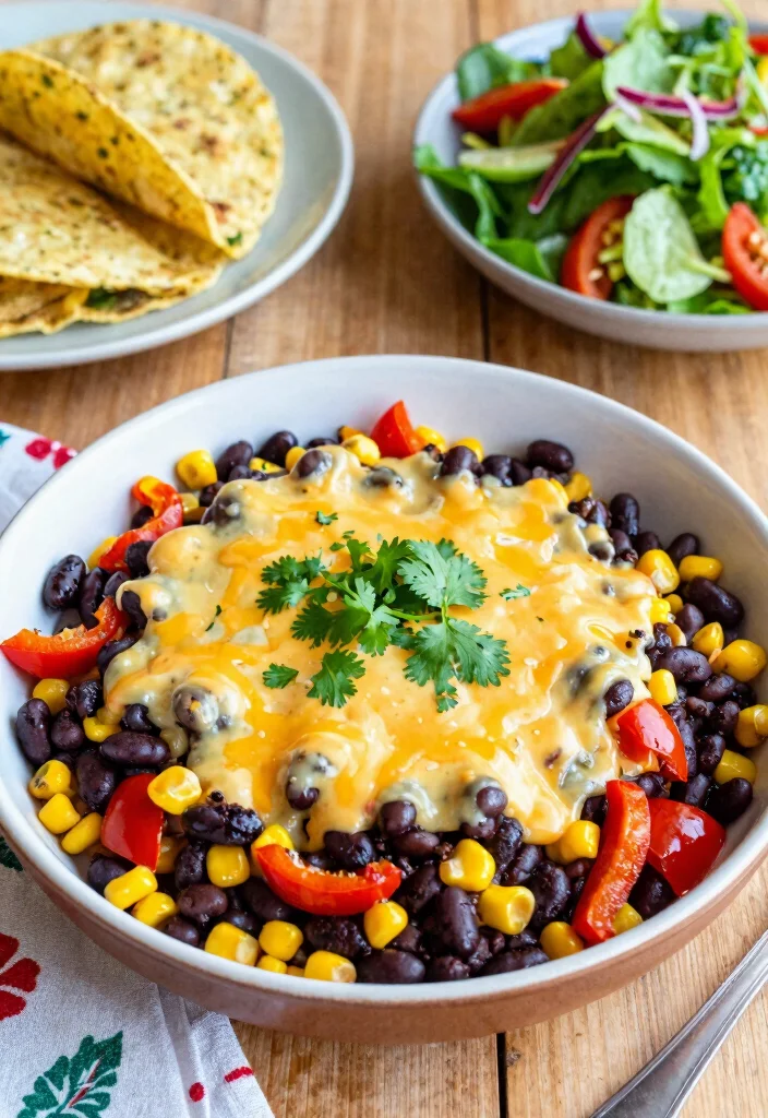 17 Taco Mac and Cheese Casserole Recipes You Need to Try - 3. Vegetarian Taco Mac Casserole 1