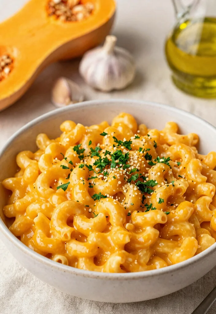 17 Vegan Butternut Squash Mac and Cheese Recipes for Family Comfort - Classic Vegan Butternut Squash Mac and Cheese 1