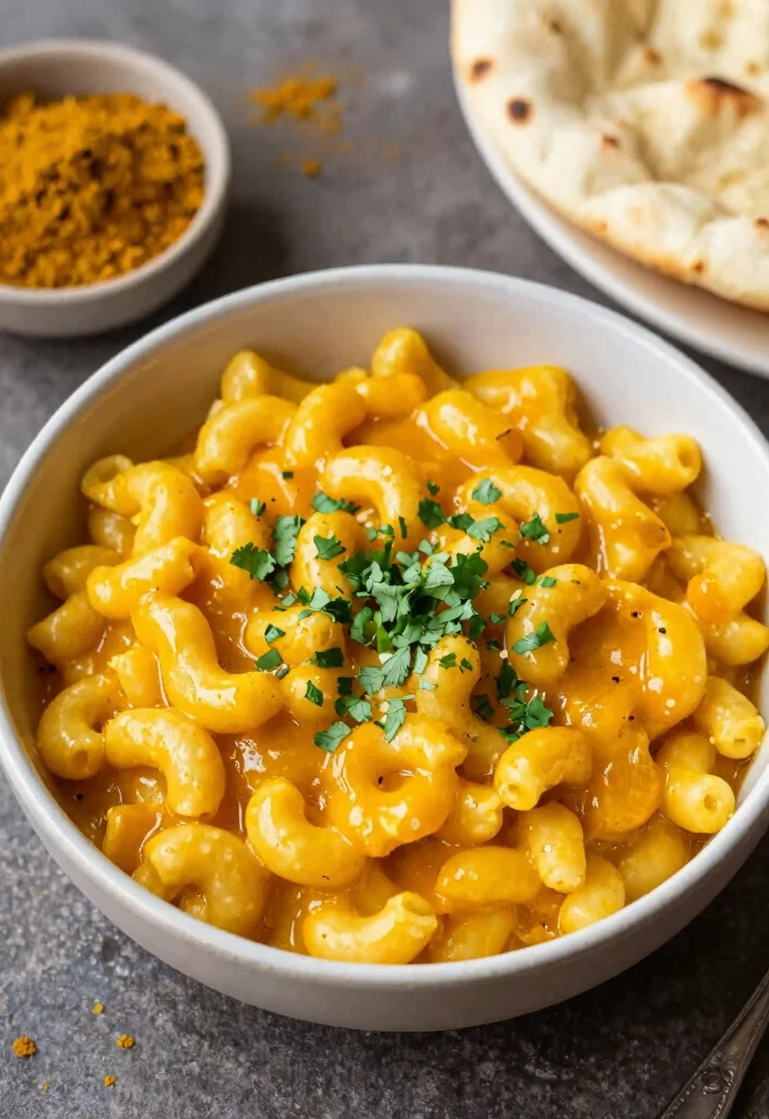 17 Vegan Butternut Squash Mac and Cheese Recipes for Family Comfort - Curried Vegan Butternut Squash Mac and Cheese 1