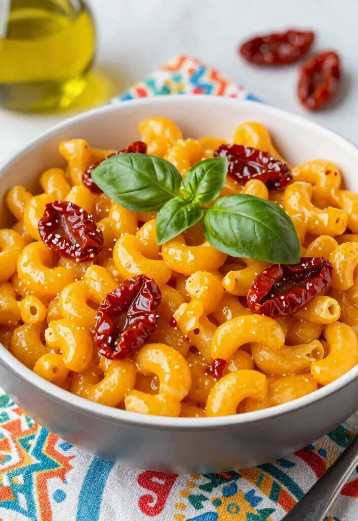 17 Vegan Butternut Squash Mac and Cheese Recipes for Family Comfort - Vegan Butternut Squash Mac and Cheese with Sun-Dried Tomatoes 1