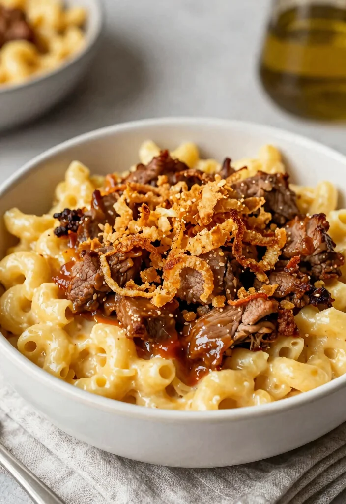 17 White Cheese Mac and Cheese Twists to Elevate Your Comfort Food Game - 17. Mac and Cheese with BBQ Pulled Pork 1