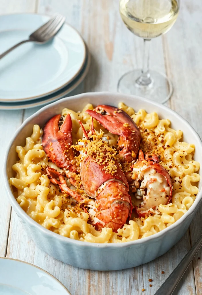 17 White Cheese Mac and Cheese Twists to Elevate Your Comfort Food Game - 3. Lobster Mac and Cheese 1