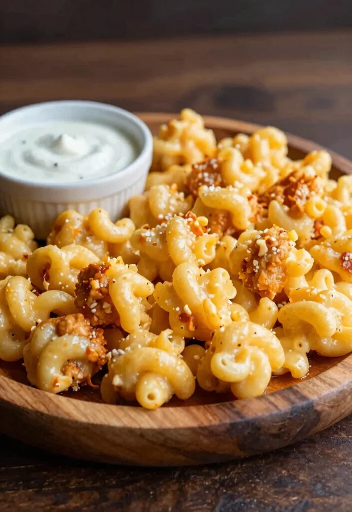 18 Buffalo Chicken Dip Mac and Cheese Ideas for Game Day - 16. Buffalo Chicken Mac and Cheese Dumplings 1