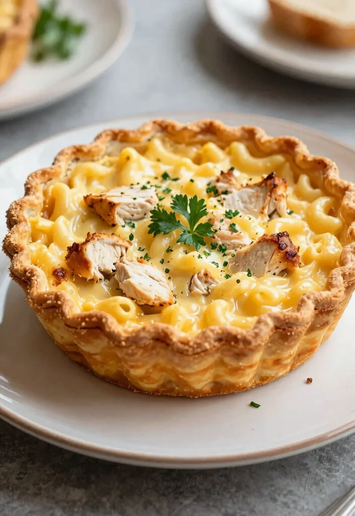 18 Buffalo Chicken Dip Mac and Cheese Ideas for Game Day - 17. Buffalo Chicken Mac and Cheese Quiche 1