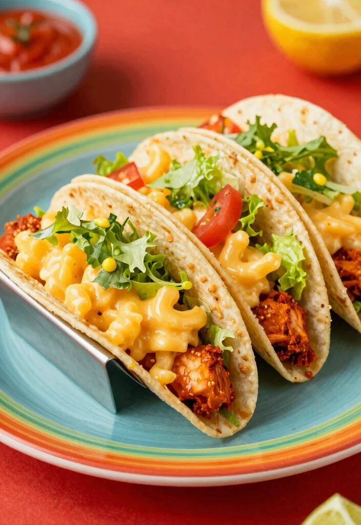 18 Buffalo Chicken Dip Mac and Cheese Ideas for Game Day - 18. Buffalo Chicken Mac and Cheese Tacos 1