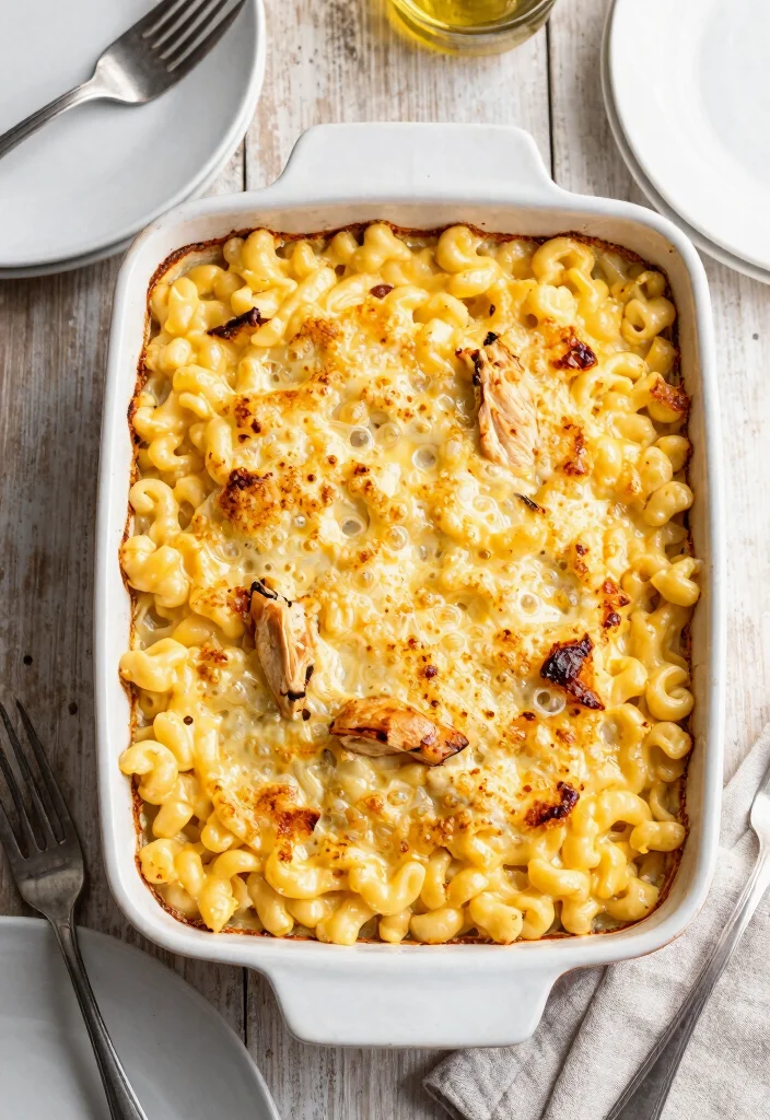 18 Buffalo Chicken Dip Mac and Cheese Ideas for Game Day - 5. Buffalo Chicken Mac and Cheese Casserole 1