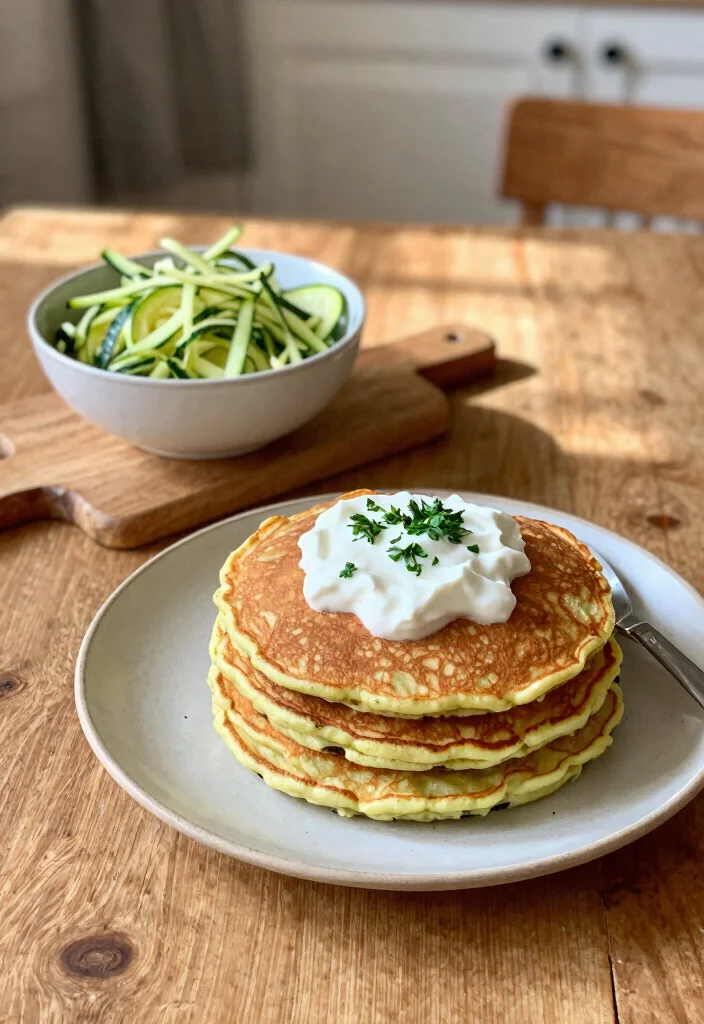 18 Dairy Free Pancake Recipes That Are Light, Fluffy, and Delicious - 15. Zucchini Pancakes 1
