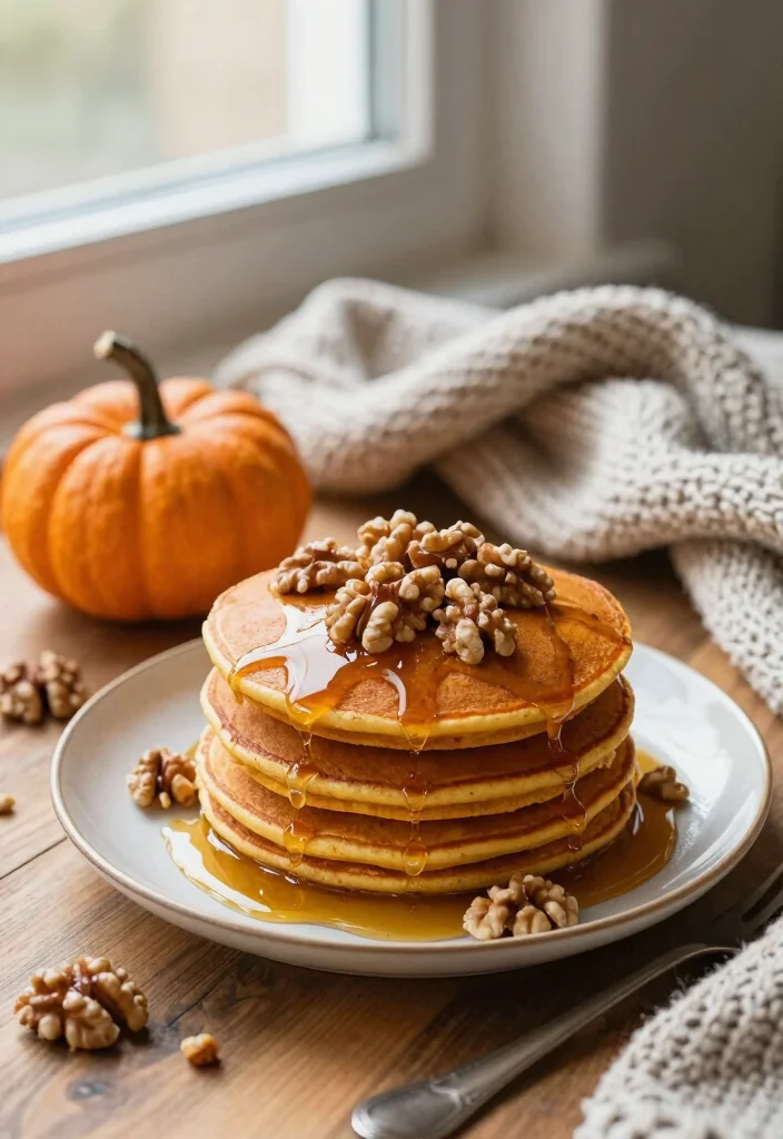 18 Dairy Free Pancake Recipes That Are Light, Fluffy, and Delicious - 8. Pumpkin Spice Pancakes 1