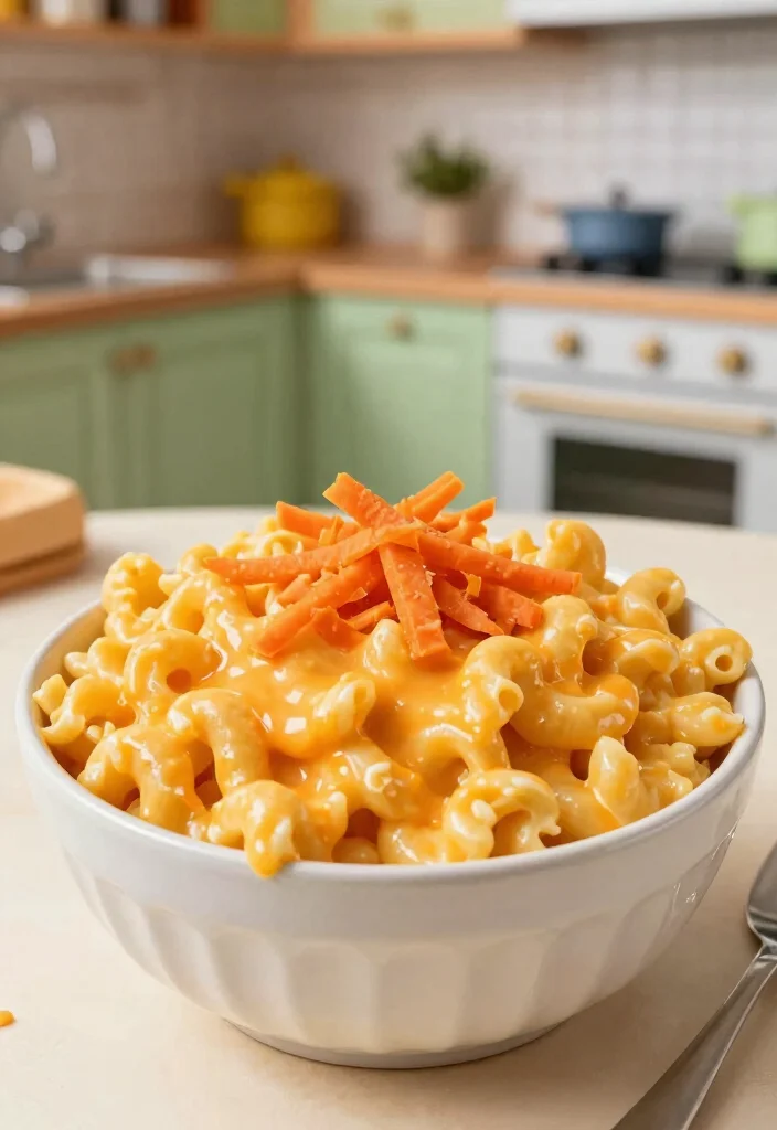 18 Healthy Mac and Cheese Recipes Under 400 Calories - 16. Carrot Mac and Cheese 1