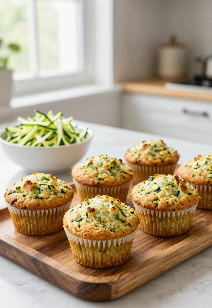 18 High Protein Pancake Muffins for Healthy Grab and Go Snacks - 12. Zucchini Protein Pancake Muffins 1