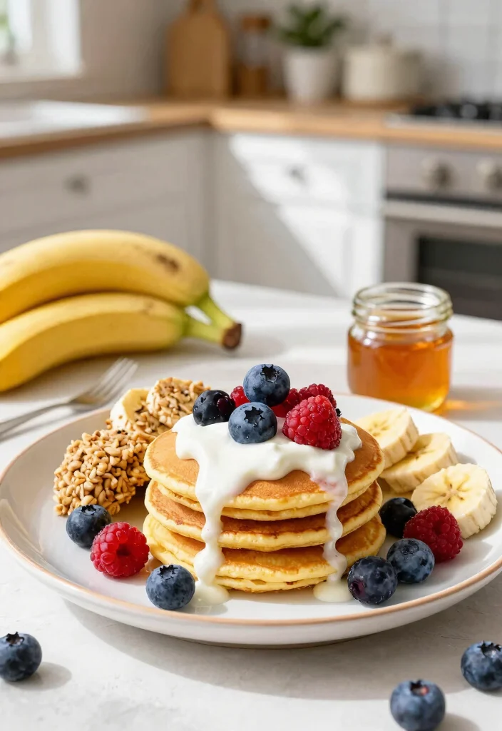 18 Pancake Breakfast Sandwich Recipes for Busy Mornings - 2. Banana Oatmeal Pancake Sandwich 1