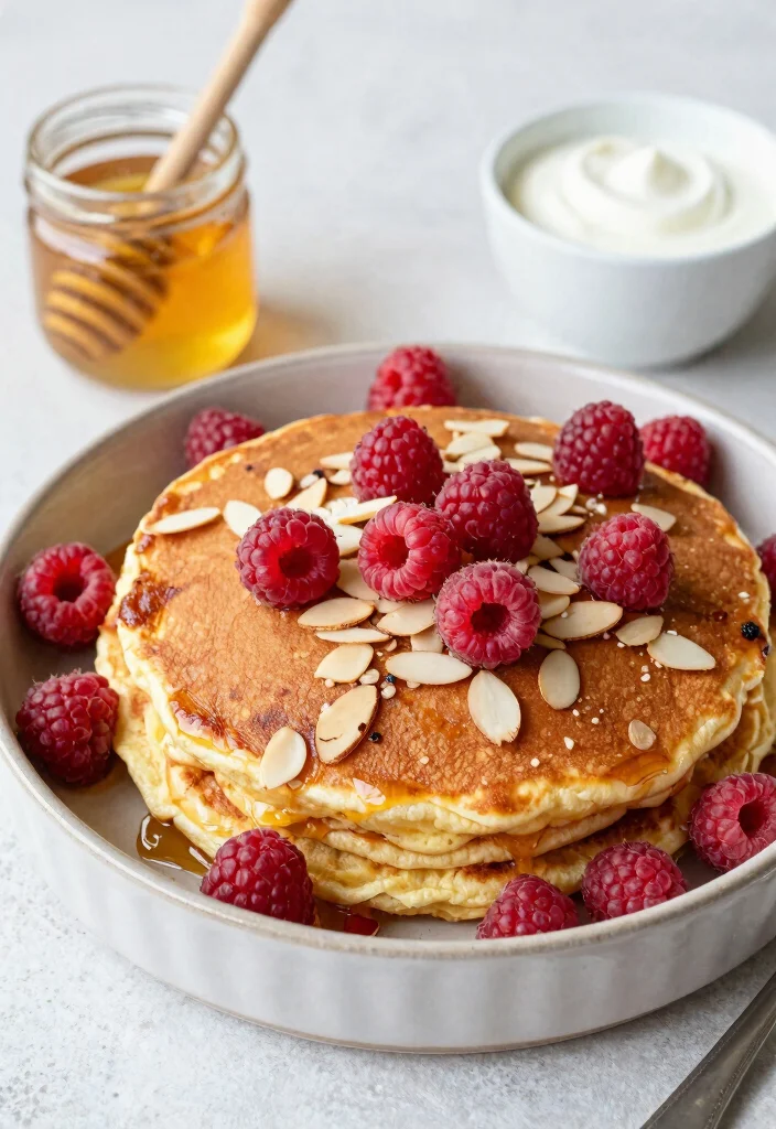 18 Pancake Casserole Breakfast Recipes for Easy Family Mornings - 11. Raspberry Almond Pancake Casserole 1