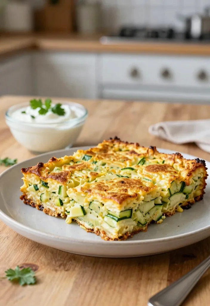 18 Pancake Casserole Breakfast Recipes for Easy Family Mornings - 18. Zucchini Pancake Casserole 1