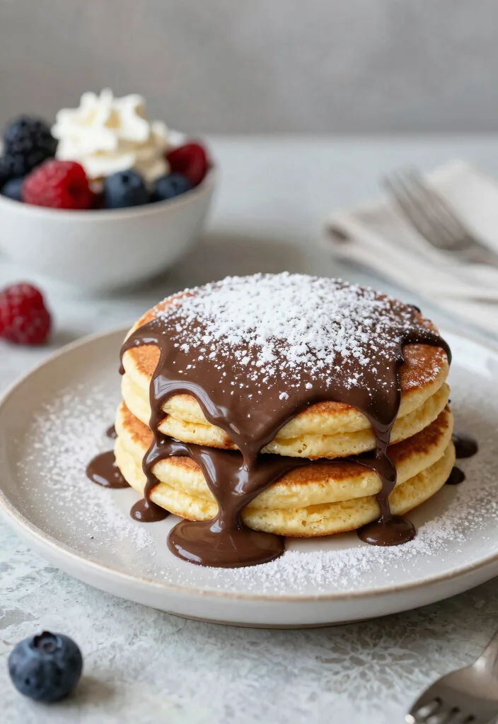 18 Pancake Casserole Breakfast Recipes for Easy Family Mornings - 8. Nutella Stuffed Pancake Casserole 1