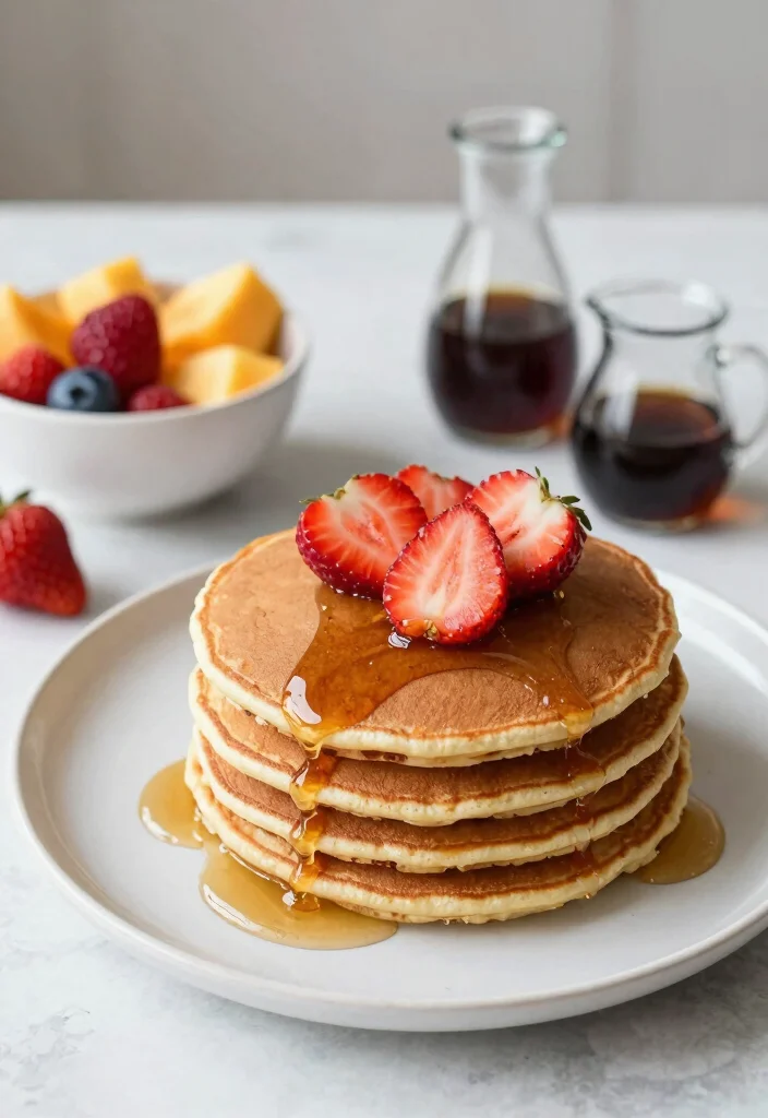18 Pancake Recipes Without Milk for Dairy Free Mornings - 8. Whole Wheat Pancakes 1