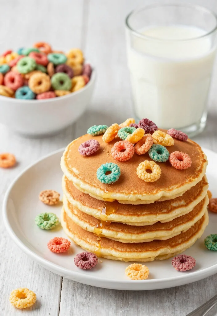 18 Pancake Recipes for Two for Easy Cozy Breakfasts - 15. Breakfast Cereal Pancakes 1