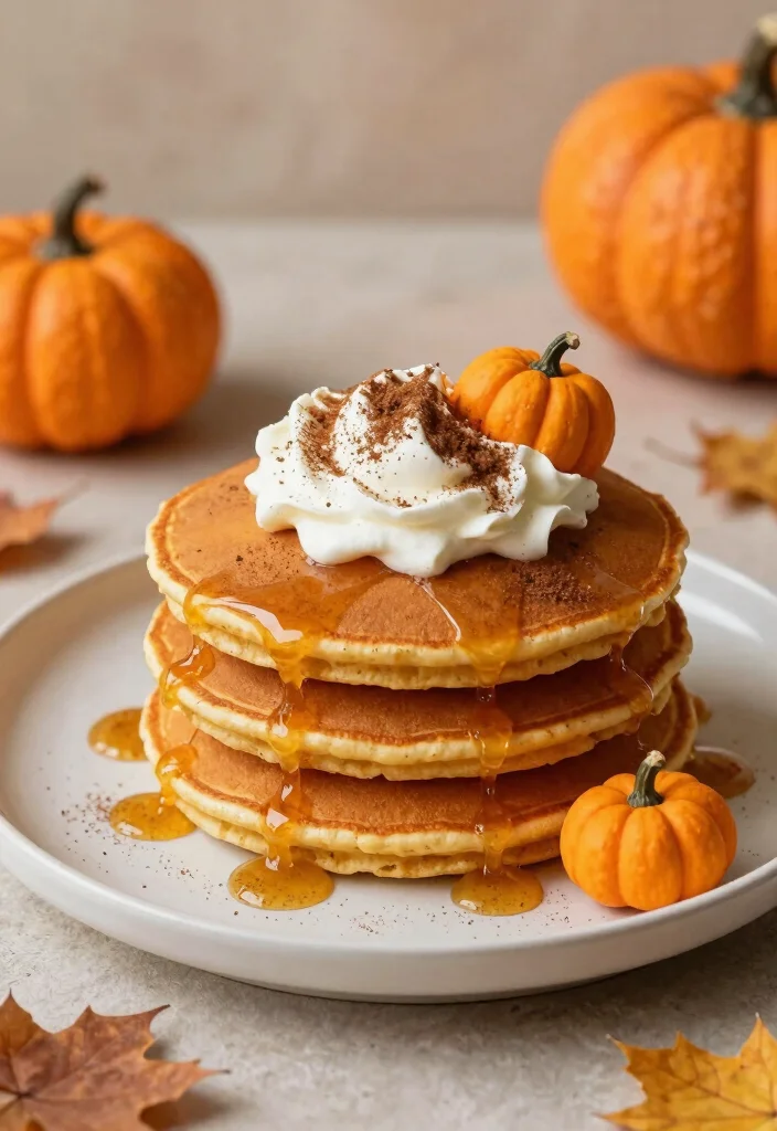 18 Pancake Recipes for Two for Easy Cozy Breakfasts - 8. Pumpkin Spice Pancakes 1