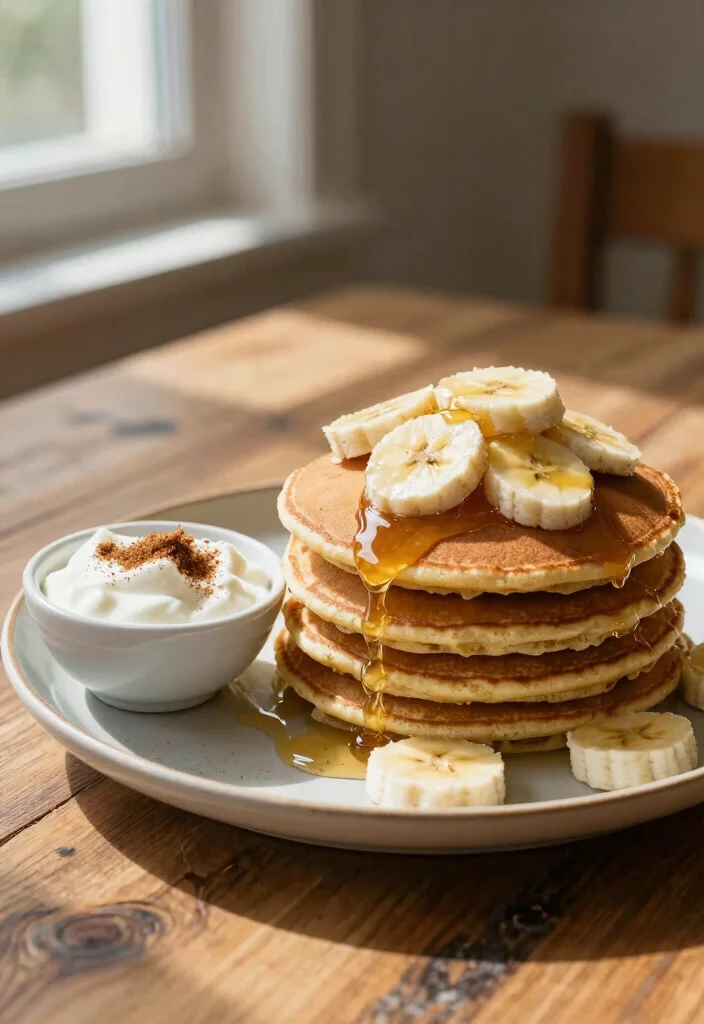 18 Pancake and Waffle Mix Recipes for Soft, Crispy Results - 2. Banana Oatmeal Pancakes 1
