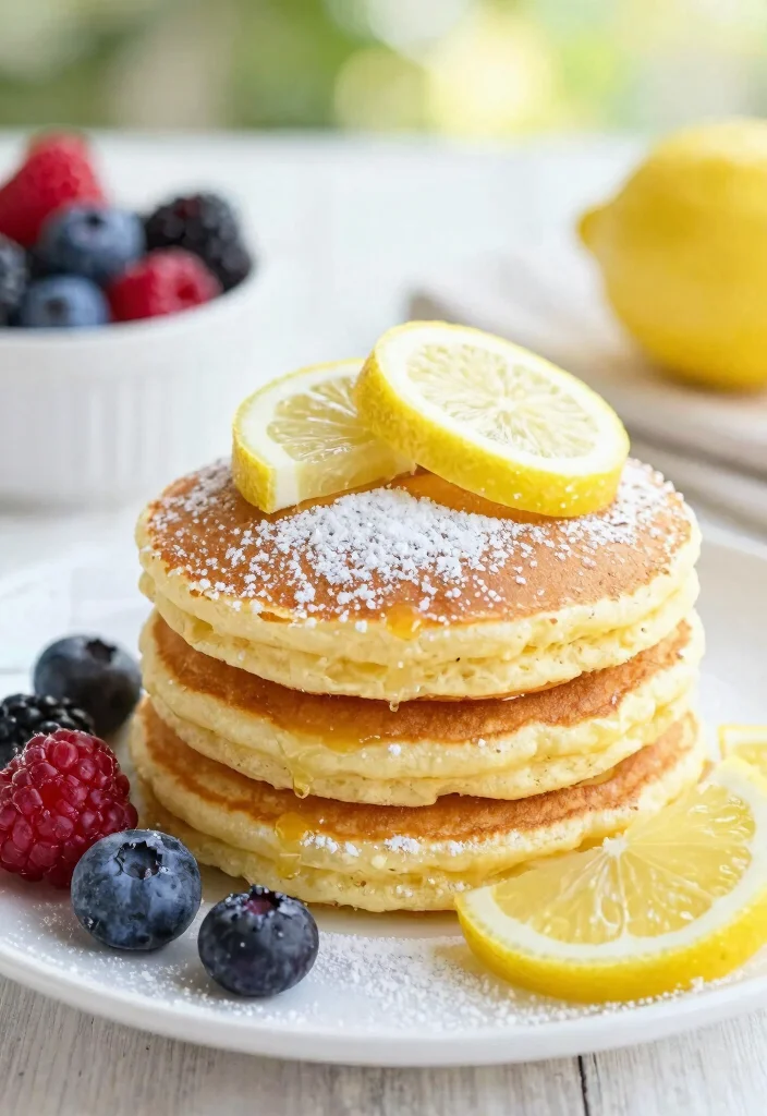 18 Pancake and Waffle Mix Recipes for Soft, Crispy Results - 4. Lemon Ricotta Pancakes 1