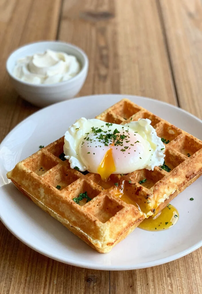 18 Pancake and Waffle Mix Recipes for Soft, Crispy Results - 6. Savory Herb Waffles 1