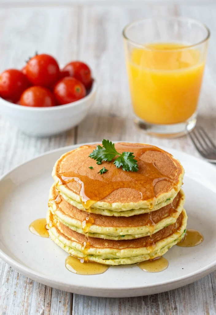 18 Protein Pancake Recipes With Protein Powder for Healthy Mornings - 10. Zucchini Protein Pancakes 1