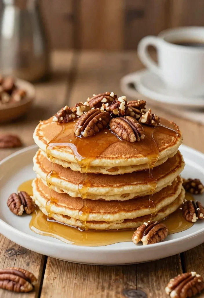 18 Small Batch Pancake Recipes Perfect for Fresh Homemade Pancakes - 16. Maple Pecan Pancakes 1
