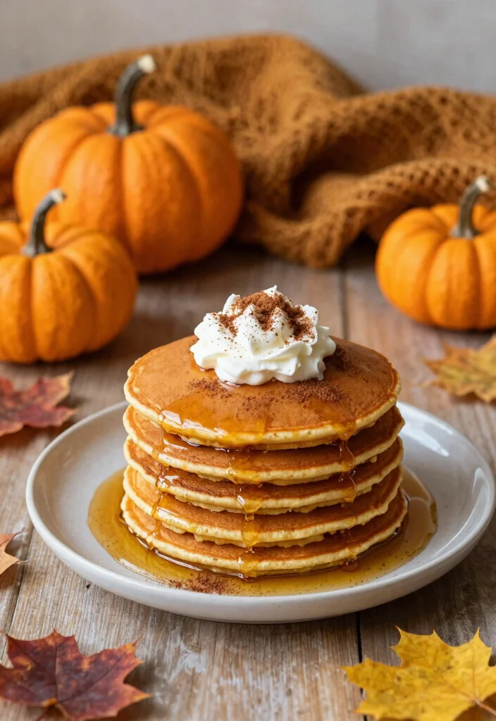18 Small Batch Pancake Recipes Perfect for Fresh Homemade Pancakes - 5. Pumpkin Spice Pancakes 1