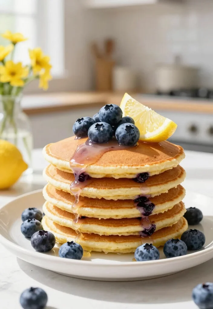 18 Small Batch Pancake Recipes Perfect for Fresh Homemade Pancakes - 7. Blueberry Lemon Pancakes 1